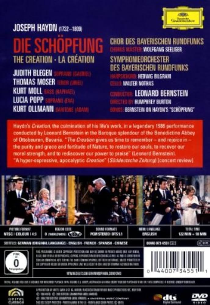 その他 Haydn: Die Schopfung [DVD] Amazon.com: Leonard Bernstein: Haydn - Die Schopfung [DVD
